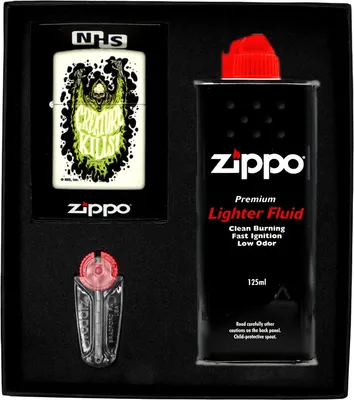 Produktbild von Feuerzeug-Set ZIPPO SANTA CRUZ DESIGN 3 Geschenk No1