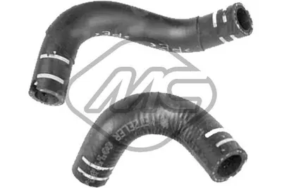Produktbild von Metalcaucho Kühlerschlauch Wasserschlauch für FIAT PUNTO (188) 09424