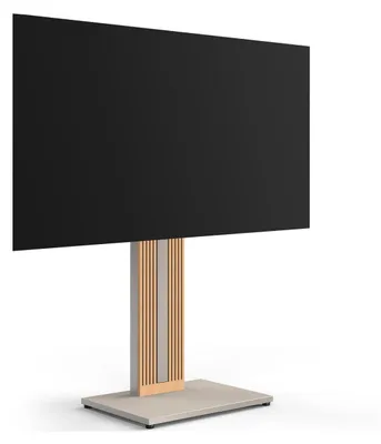 Obrázek produktu pro Podstavec pod televizor, buk, pro televizory 32-65 palců, do 40 kg, s nastavitelnou výškou