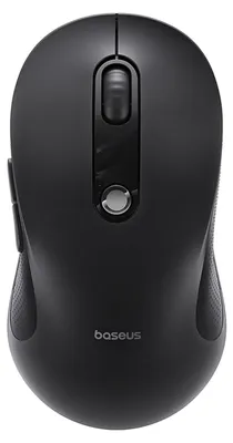 Produktbild von Ergonomische kabellose Maus, Baseus F02, Bluetooth 5.3, 1600 DPI, Schwarz