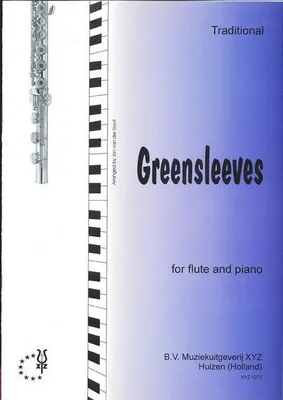 Produktbild von Greensleeves for flute and piano
