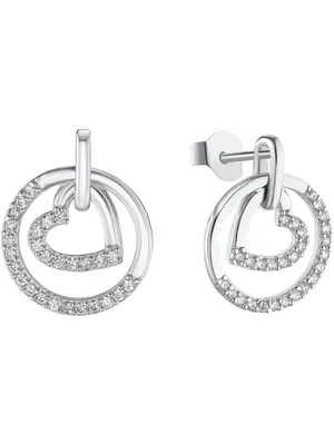 Produktbild von S.Oliver Silber Ohrstecker Herz 2034375