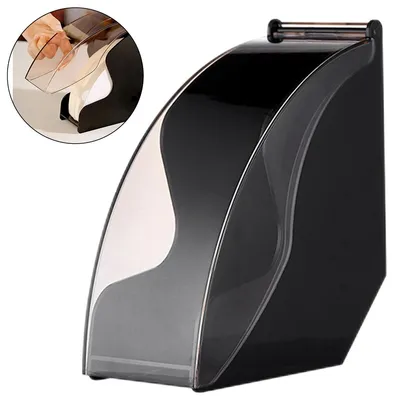 Produktbild von Kaffeefilter-Staubschutzbox, 25,5 × 16,2 × 9,5 cm, für ca. 200 Filter, geeignet für V-förmige & Kegel-Kaffeefilter, praktisch für Küche & Kaffeeecke