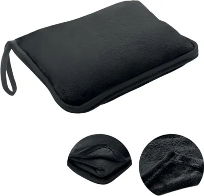 Produktbild von MidOcean - Reise-Kissen "Cozy" MO691 (Einheitsgröße) (Schwarz)