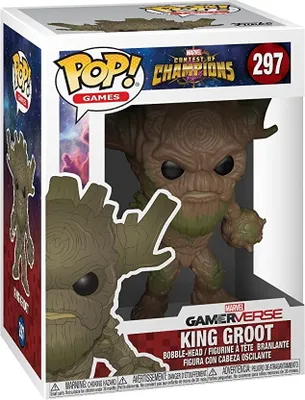 Produktbild von Marvel: Contest of Champions - King Groot 297 - Funko Pop! - Vinyl Figur