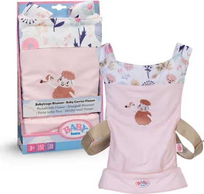 Obrázok produktu pre MGA BABY born detský nosič s kvetinovým vzorom