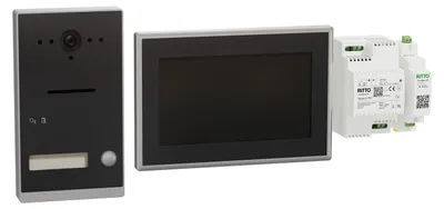 Image de Vidéo Kit maison anthracite gris, AP - Kit interphone vidéo 1 RGE2092150