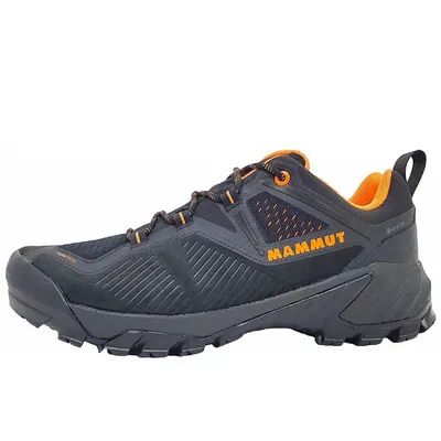 Productafbeelding van Mammut Sapuen Low GTX heren sport-/wandel schoenen, zwart, geschikt voor vrijetijdskleding