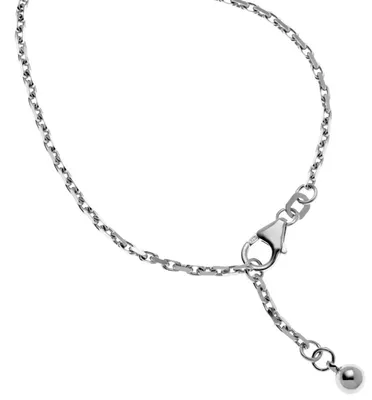 Produktbild von Miamar SFK03 Damen Fußkettchen Silber 24,5 cm