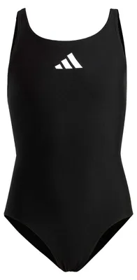Image de Adidas - Maillot de bain pour fille, dos nageur GT16865 (128) (noir/blanc)