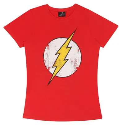 Produktbild von Flash - T-Shirt für Damen, Anliegend TV41280 (XXL) (Rot)