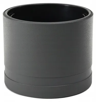 Obrázok produktu pre Mrazuvzdorný plastový kvetináč KOMA Valec 430mm - tmavo sivý