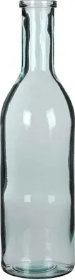 Image de Mica Decorations Vase Rioja - 15x15x50 cm - Verre - Transparent