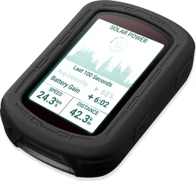 Produktbild von CELLONIC Schutzhülle kompatibel mit Garmin Edge 540 / Edge 840 & Solar Silikonhülle - Schutz Tasche Silikon Hülle, Fahrrad Navi Case - GPS Cover Bumper Etui schwarz