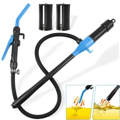 Produktbild von Kraftstoff-Transferpumpe - Batteriebetriebene Flüssigkeitspumpe - Kabellos - Tragbar - 8,3 l/min - Für Wasser, Öl, Diesel und Getriebeöl