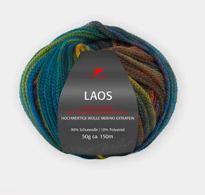 Produktbild von Laos Merinogarn von Pro Lana 50g Farbe 92