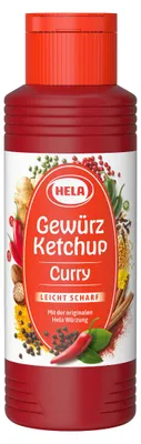 Image de Hela Gewürz Ketchup Curry légèrement épicé 300ml
