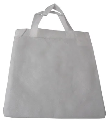 Produktbild von 1 PP Tragetasche Apothekertasche weiß 22x26 kurze Henkel