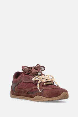 Zdjęcie produktu dla PINKO sneakersy damskie burgundowe Yulia 01
