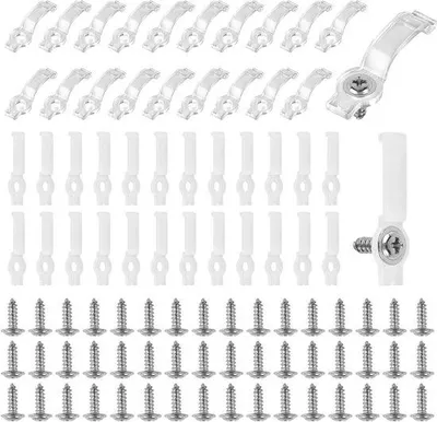 Obrázok produktu pre Flexibilný LED klip 10 mm pre priehľadné osvetlenie, vodotesný, pre LED lišty