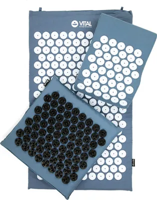 Produktbild von VITAL Akupressurmatte Deluxe-Set SOFT blau