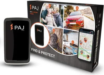 Produktbild von PAJ "GPS Allround Finder Version 2020- GPS Tracker cca 20denní výdrž baterie (až 60 dní v pohotovostním režimu) Live tracker pro sledování auta, osob" GPS tracker zařízení