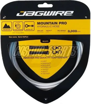 Image de Jagwire Hydraulic Brake Hose Quick Fit White One Size