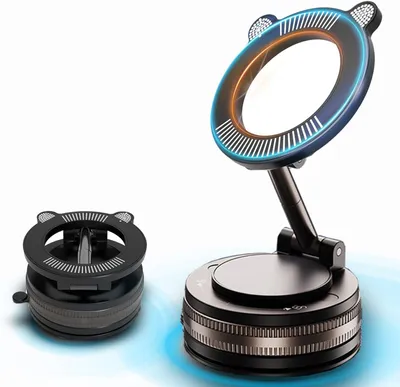 Productafbeelding van Magnetische auto telefoonhouder, 360° rotatie, voor dashboard