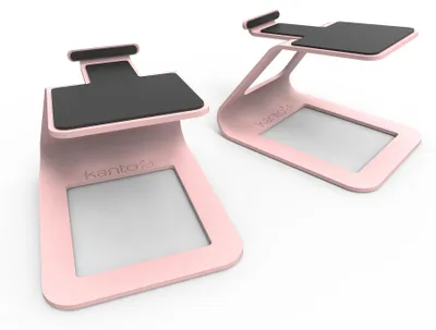 Obrázek produktu pro Stojan na reproduktory pro malé reproduktory, výška 3,8 palce, nosnost 3,2 kg