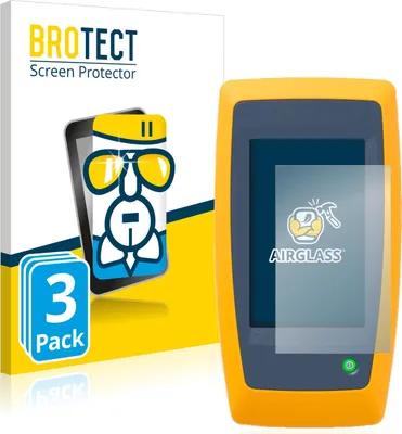 Produktbild von 3x BROTECT Schutzglas für Fluke LinkIQ Schutzfolie Panzer Folie Glas Display Schutz klar