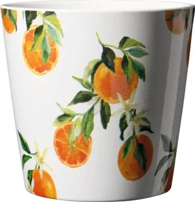 Produktbild von Blumentopf Soendgen Dallas Oranges Keramik Ø 14 cm H 13 cm