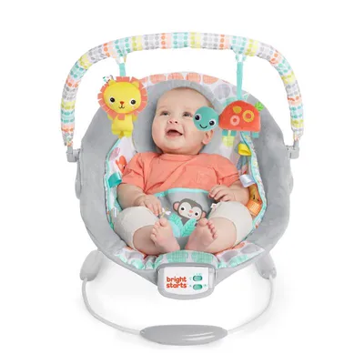 Zdjęcie produktu dla Huśtawka dziecięca leżaczek bujaczek Whimsical Wild Bright Starts - B-dobry bardzo dobry