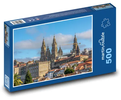 Zdjęcie produktu dla martinpuzzle - Puzzle 500 - Santiago de Compostela, Hiszpania