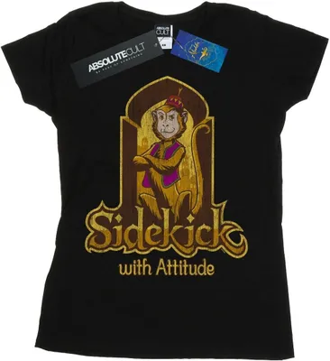 Produktbild von Disney - "Sidekick Attitude" T-Shirt für Damen BI6513 (L) (Schwarz)