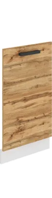 Produktbild von Belini Frontblende für Geschirrspüler PZ. Frontblende Geschirrspüler 45 cm Breite. Frontplatte für Spülmaschine mit Griff, Wotan-Eiche