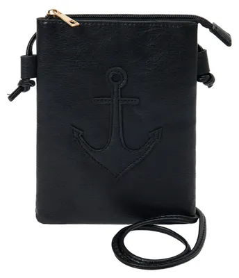 Produktbild von Leoberg Crossbag Tasche aus Kunstleder - Umhängetasche in 313153-Schwarz-16