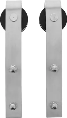 Produktbild von Intersteel 2-teiliges Laufrollen-Set Basic 290 mm Edelstahl gebürstet