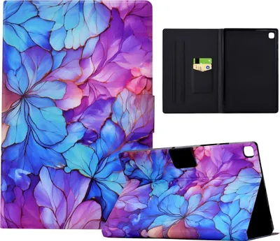 Produktbild von Für Samsung Galaxy Tab S6 Lite 2020 / 2022 / 2024 Kunstleder Tablet Tasche Hülle Case Etuis Motiv 4