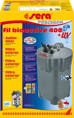 Produktbild von sera fil bioactive 400 + UV