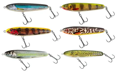 Produktbild von Salmo Sweeper Sinking 12cm - Glidebait, Jerkbait, Salmo Farben:Silver Chartreuse Shad