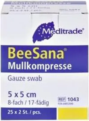 Produktbild von Mullkompresse 5x5cm VE=2x25 Stück