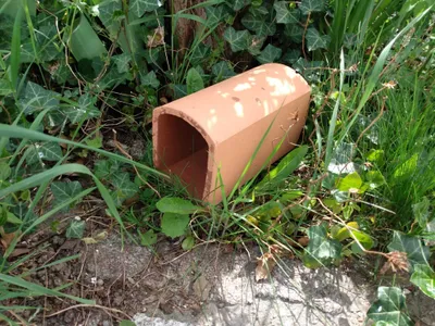 Produktbild von Tonröhre 12127 Klein 25x11x14 cm, 2 Eingänge