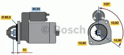 Immagine prodotto di Avviamento BOSCH 0 986 017 240