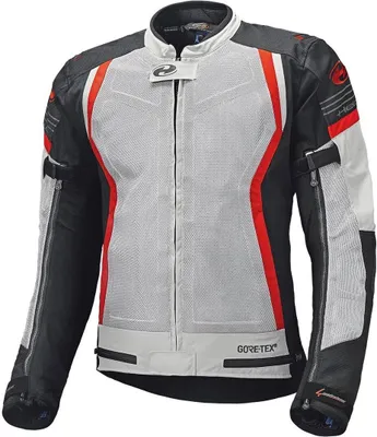 Produktbild von Held AeroSec Top Gore-Tex Motorrad Textiljacke, grau/rot, S