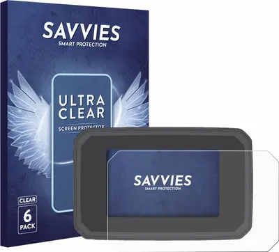 Produktbild von 6x Für Honda PCX125 2025 Schutzfolie Savvies Displayschutz Display Schutz Folie Klar Transparent