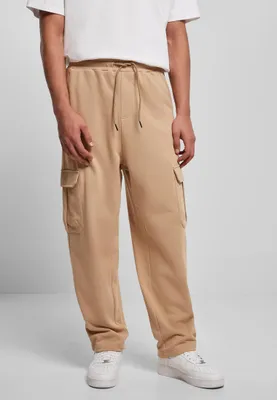 Zdjęcie produktu dla Spodnie dresowe Urban Classics 90‘s Cargo w kolorze unionbeige – rozmiar XXL