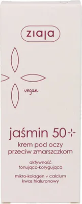 Obrázok produktu pre ZIAJA Jasmín 50+ Krém proti vráskam na oči a očné viečka 15ml