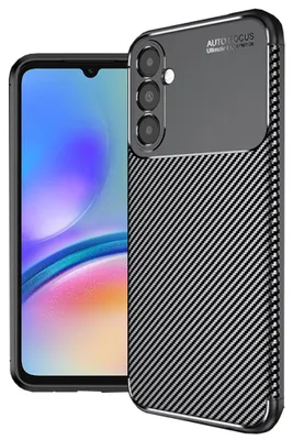 Obrázok produktu pre Techsuit CarbonFiber kryt na Samsung Galaxy A05s – čierny
