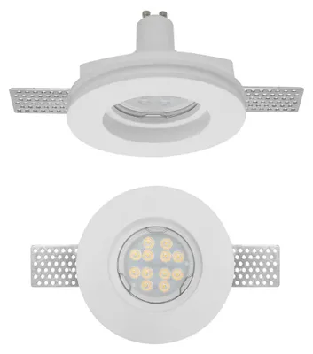 Imagen del producto de ARELUX XGESS MINI TRIM. Foco redondo, tipo "spot", con casquillo GU10/PAR16, 1x50W máximo, 230V AC, índice de protección IP20, color blanco