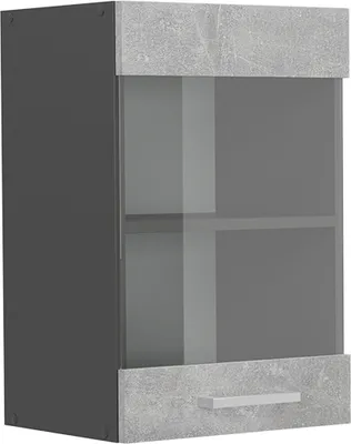 Produktbild von Küchenglasschrank Vicco R-Line Beton 40 cm, Model 53549